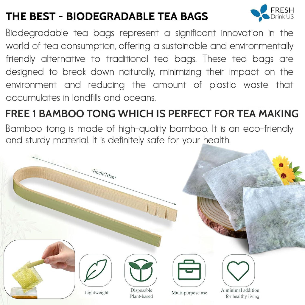 Butterfly Pea Flower Tea Bags — 100% Natural Herbal Tea