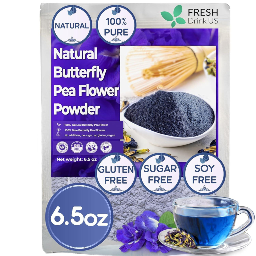 Butterfly Pea Flower Tea Bags — 100% Natural Herbal Tea