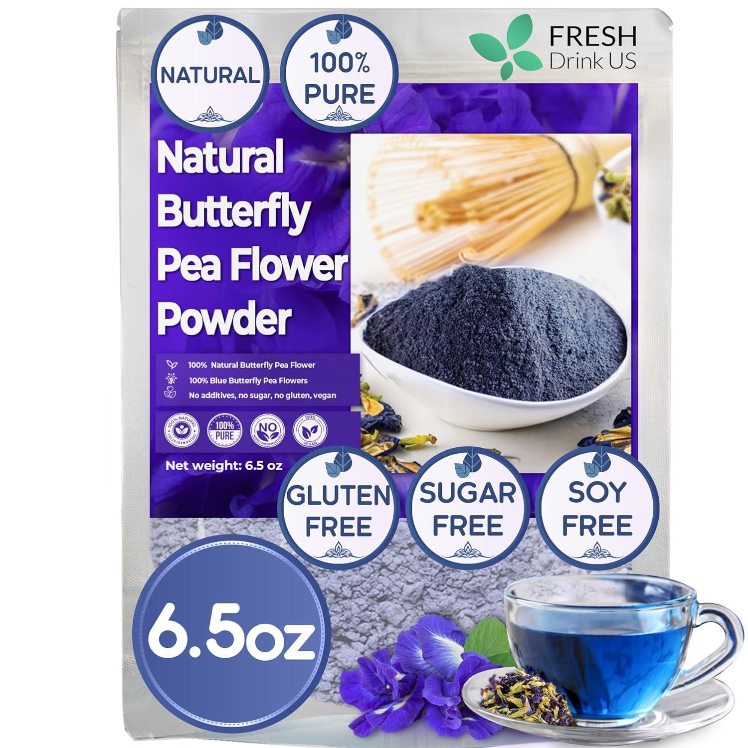 Butterfly Pea Flower Tea Bags — 100% Natural Herbal Tea