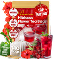 Hibiscus Dried Flowers Tea Bags — 100% Natural Herbal Tea