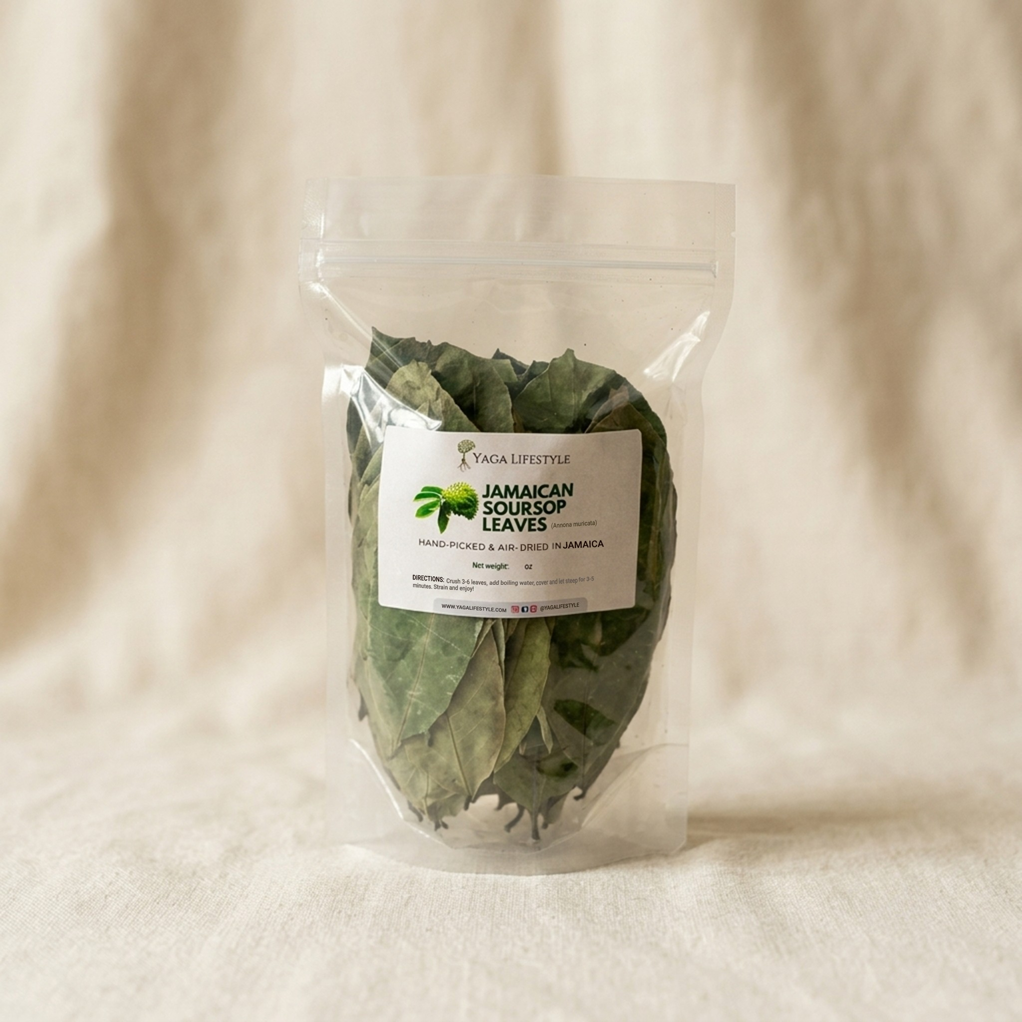 Jamaican Soursop Leaves — Wild-Harvested Herbal Tea
